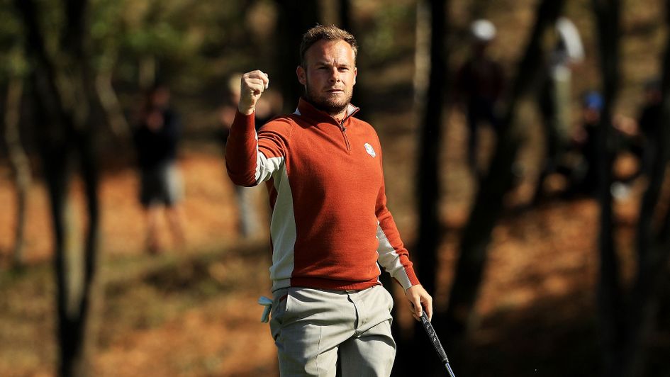 Tyrrell Hatton during the Ryder Cup
