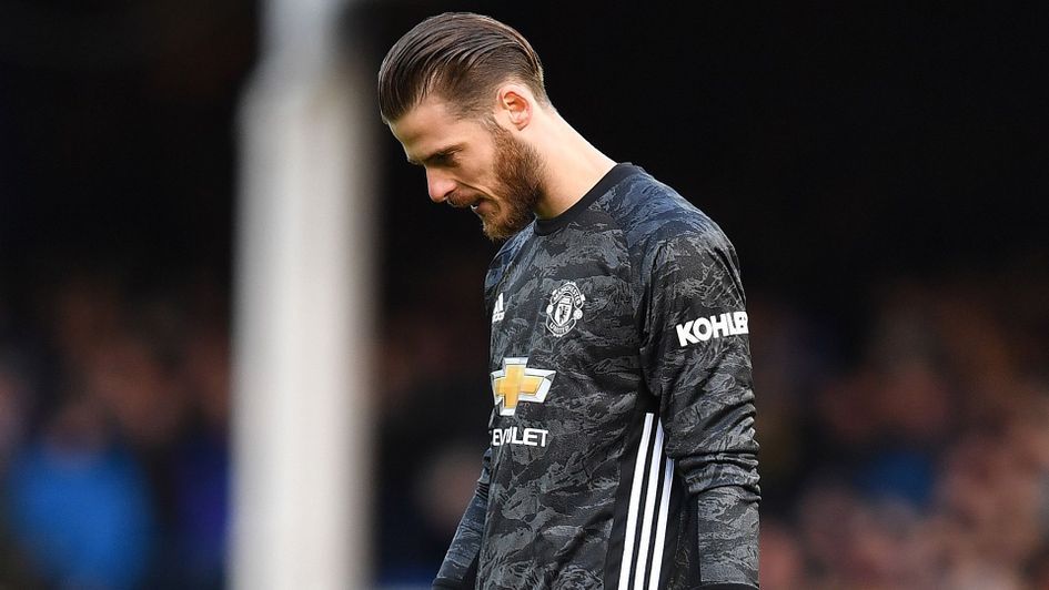 Manchester United goalkeeper David de Gea
