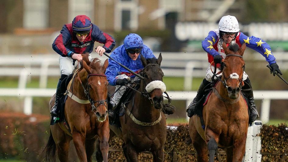 L’Astroboy (centre) ran well in the Tolworth