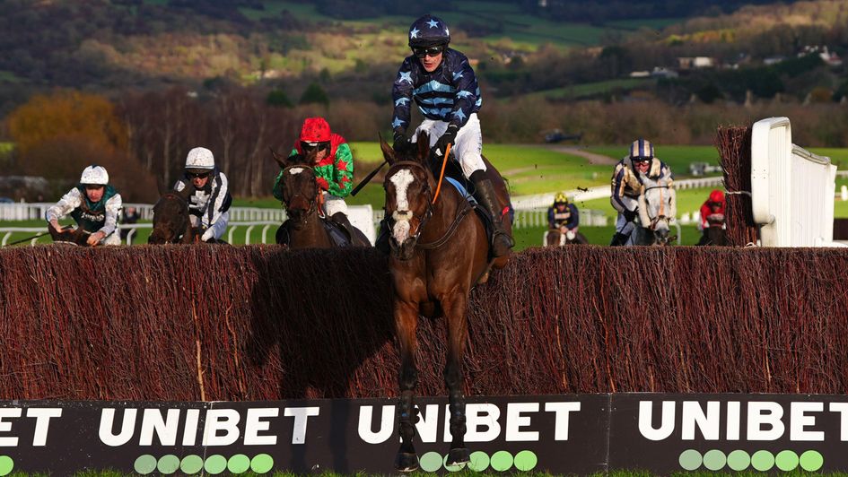 Blaze The Way leads over the last