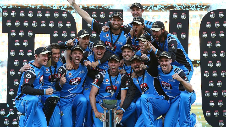 Adelaide Strikes celebrate their Big Bash triumph