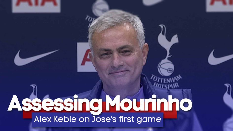 Alex Keble brings us his analysis of Jose Mourinho's Tottenham after his first game at Spurs