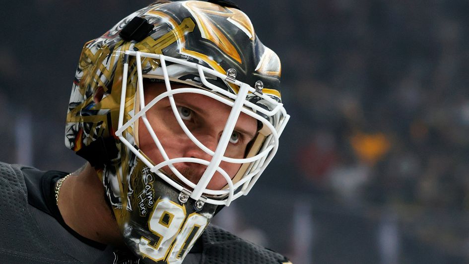 Vegas Golden Knights goaltender Robin Lehner
