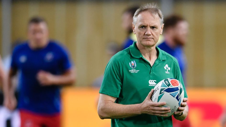 Joe Schmidt: Ireland head coach pictured at the 2019 Rugby World Cup