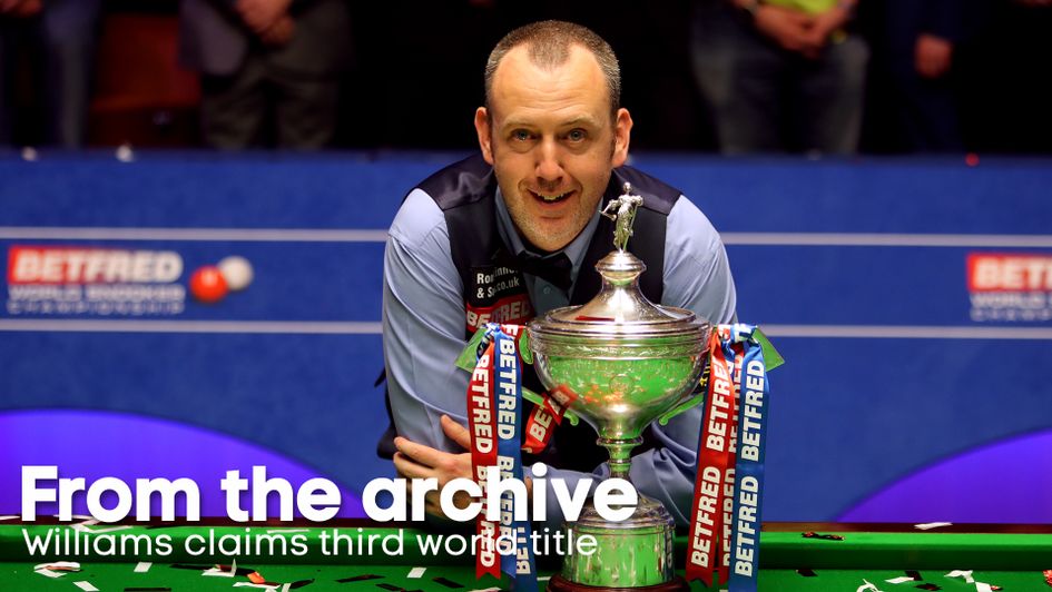 Mark Williams was world champion again in 2018