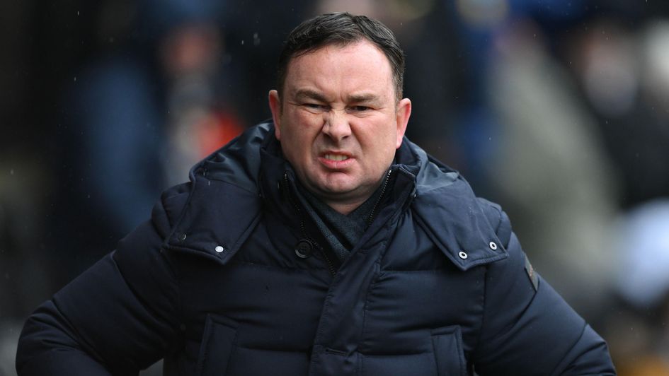 Plymouth's director of football Derek Adams