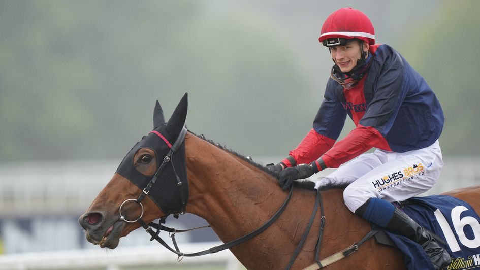 Ben Robinson and Nicholas T after their Northumberland Plate win