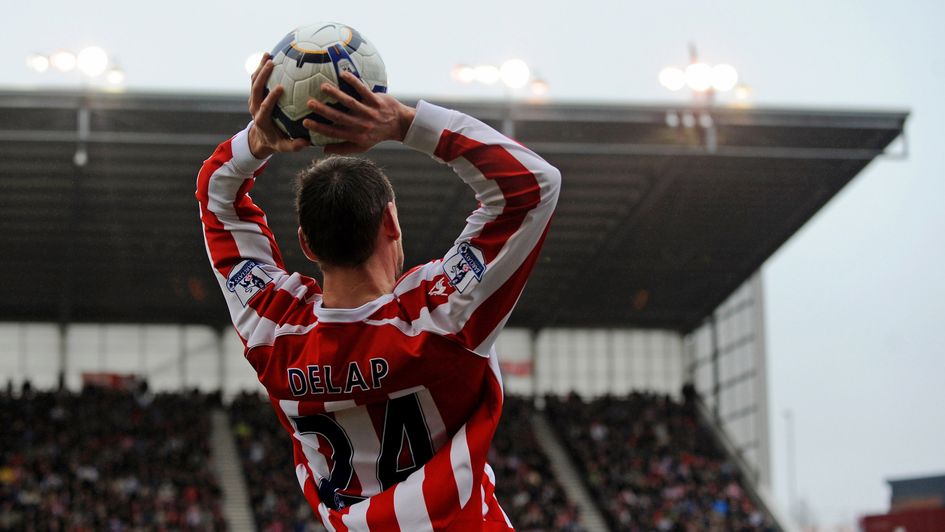 Rory Delap's throw-ins proved to be a useful tool for Stoke City