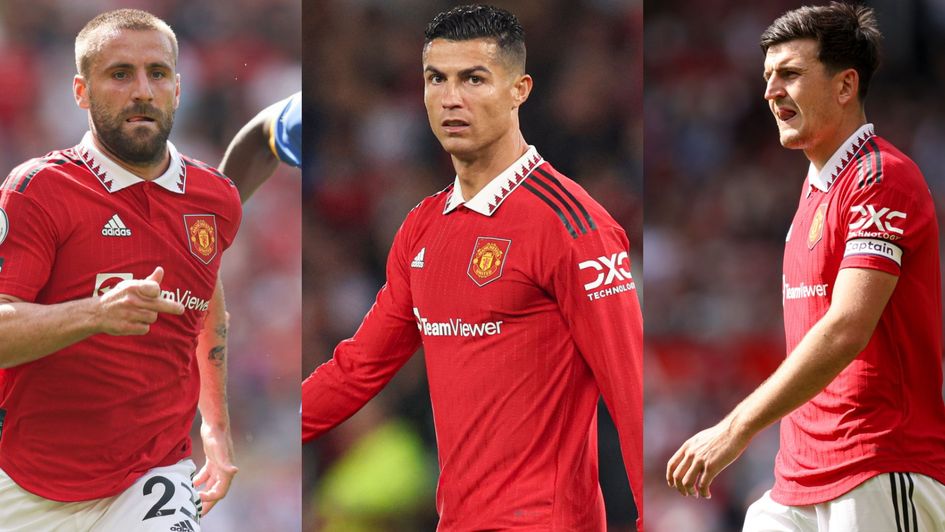 Luke Shaw, Cristiano Ronaldo and Harry Maguire face uncertain futures at Manchester United