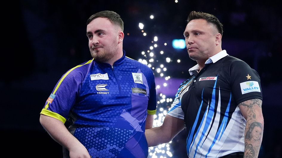 Luke Littler and Gerwyn Price