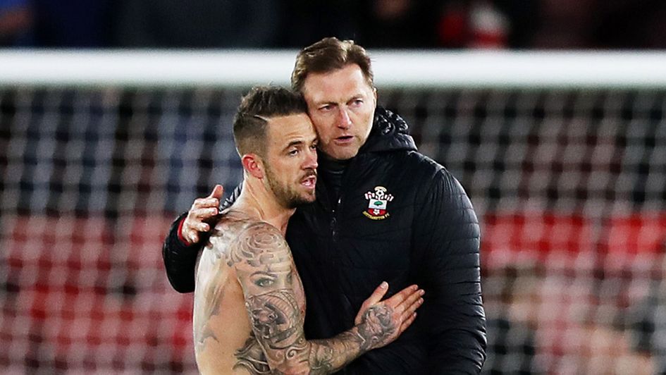 Ralph Hasenhuttl and Danny Ings