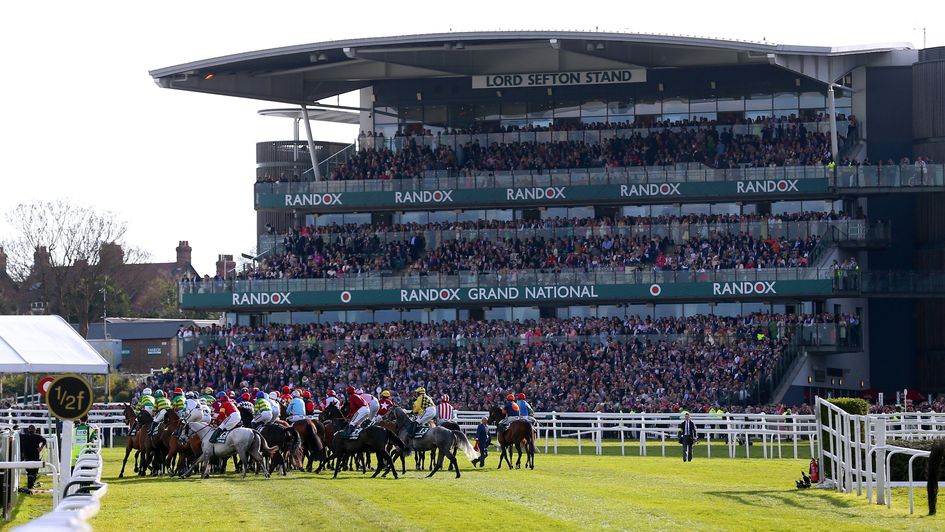 Aintree - starting point for charity walk