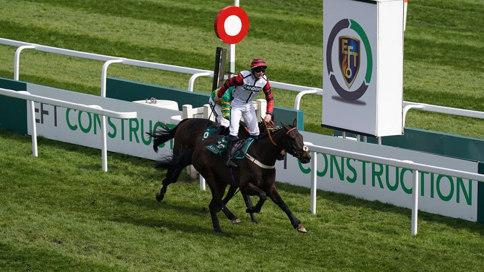 Party Business wins at Aintree
