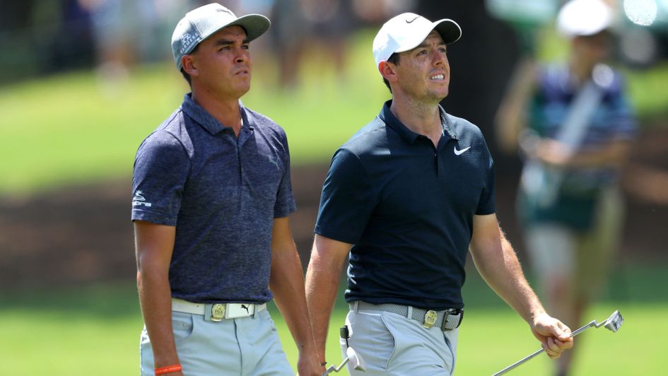 Rickie Fowler and Rory McIlroy