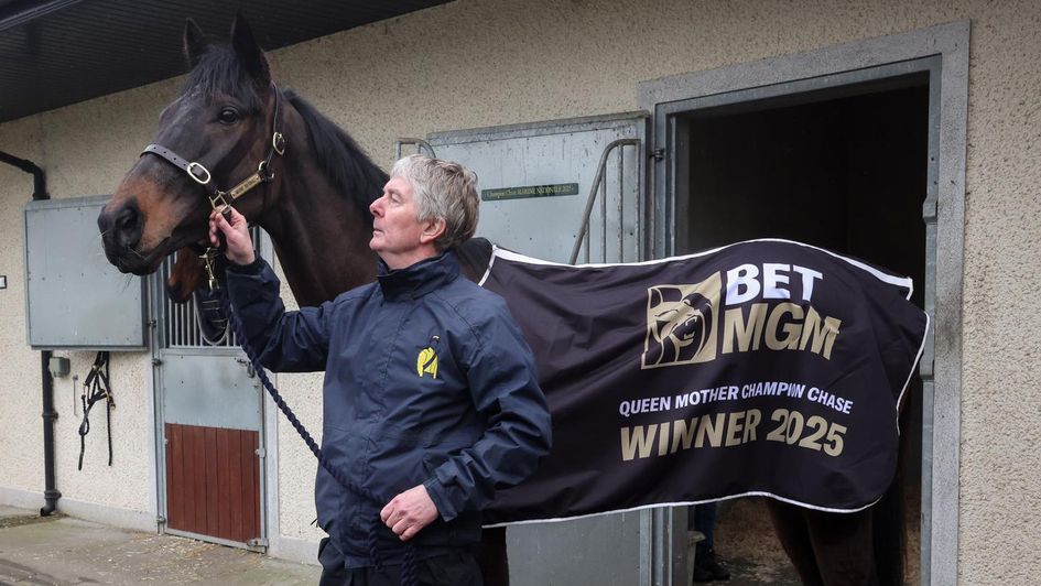 Barry Connell with Marine Nationale (Lorraine O’Sullivan/The Jockey Club)