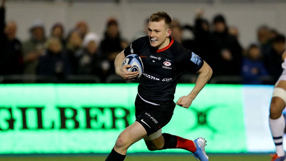 Nick Tompkins plays in the Premiership for Saracens