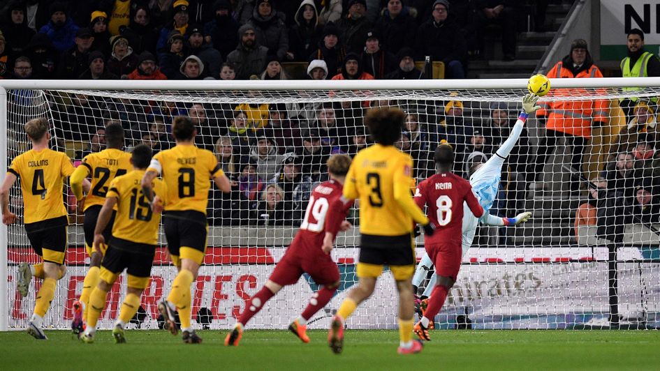 Harvey Elliott scores against Wolves