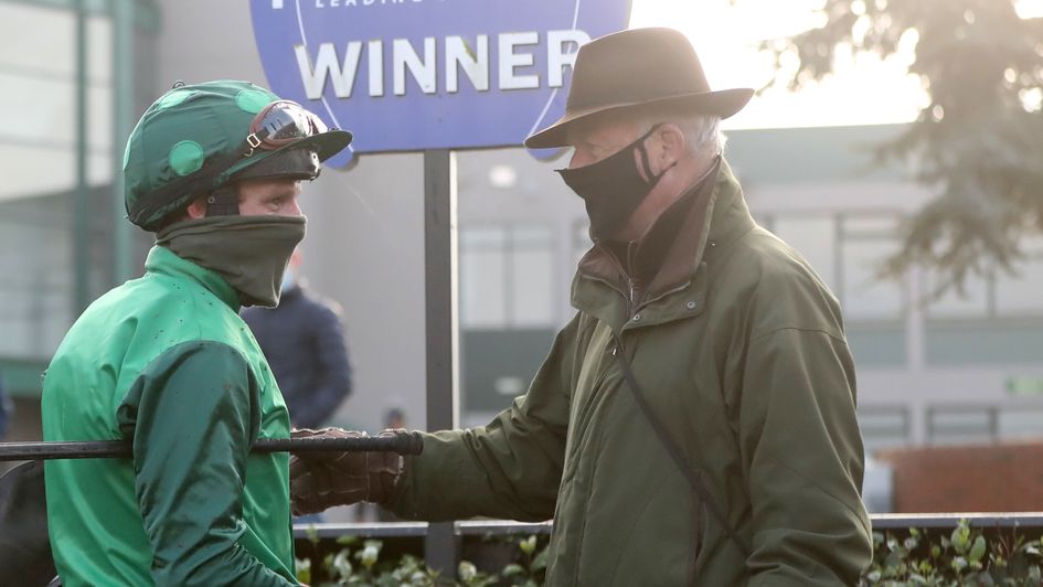 Paul Townend and Willie Mullins discuss Concertista's winning return