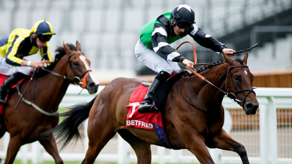 Santosha wins at Ascot