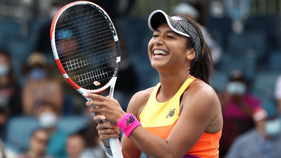 Heather Watson wins in the Australian Open first round