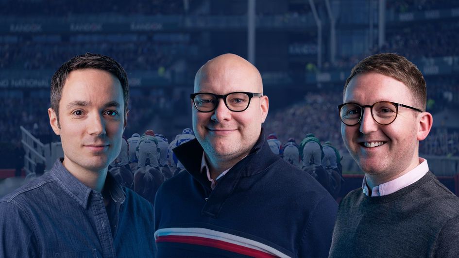 Left to right: Matt Brocklebank, Ben Linfoot and Andrew Asquith