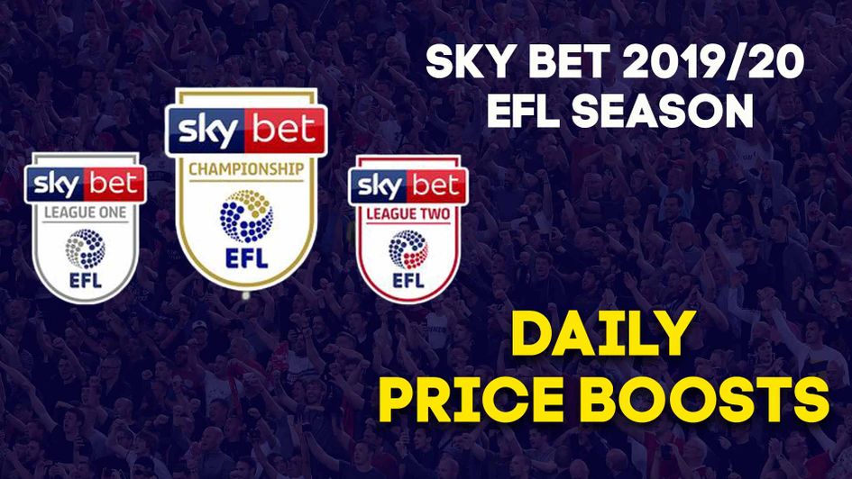 Check out the Sky Bet EFL Daily Price Boosts for the new season