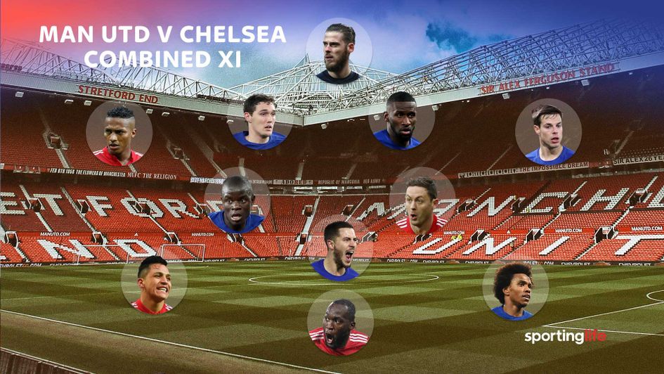 Our combined XI ahead of Manchester United's clash with Chelsea. Decent, eh?
