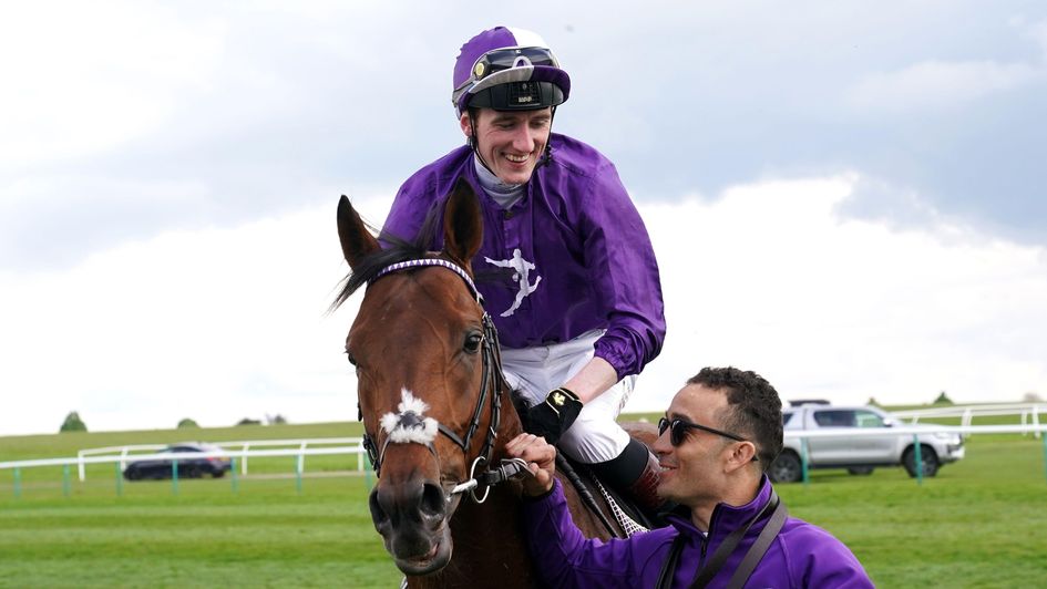 David Egan is all smiles on Maxi King