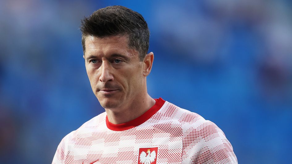 Poland striker Robert Lewandowski