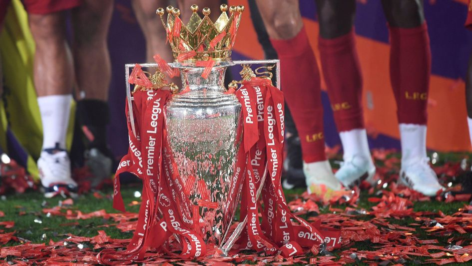 Liverpool's Premier League trophy