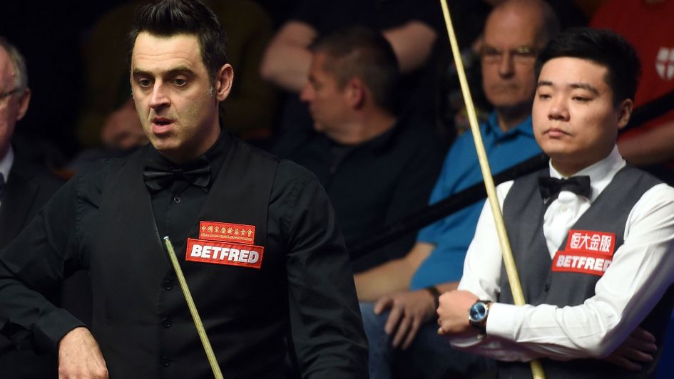 Ronnie O'Sullivan believes Ding Junhui's days at the top of the game could be numbered