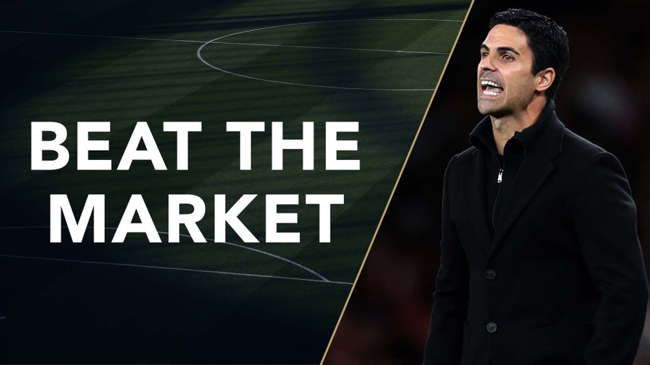 Mikel Arteta's Arsenal feature in this week's Beat the Market
