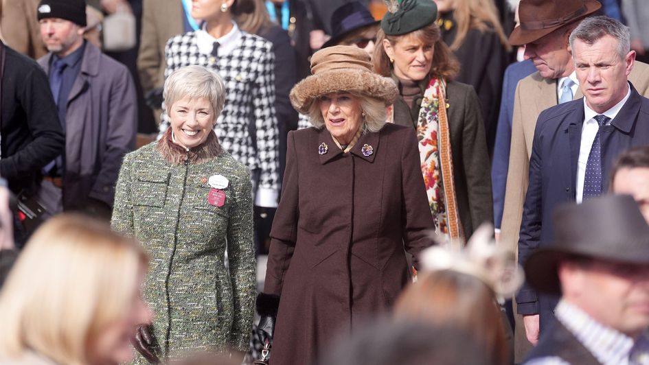 Her Majesty the Queen at Cheltenham