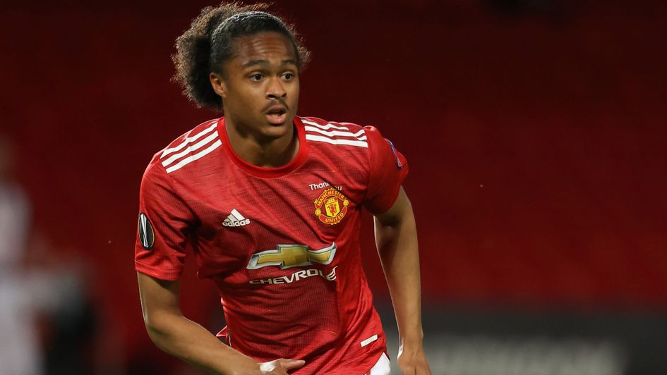Tahith Chong: Manchester United winger in 19/20 Europa League action