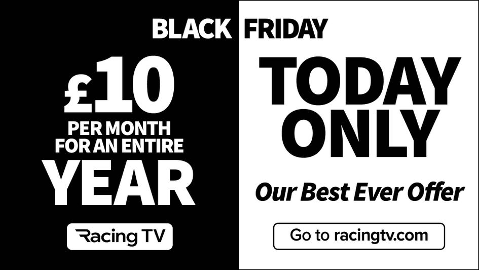 Racing TV Black Friday offer their best ever