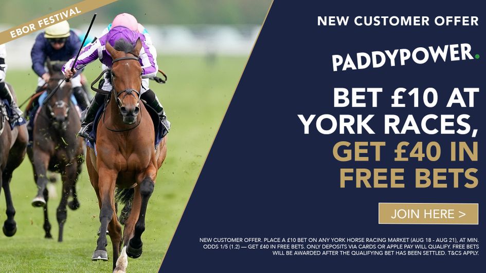 Check out the latest Paddy Power offer for York