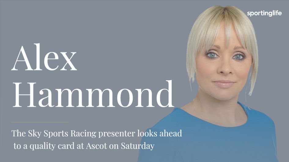 Alex Hammond looks forward to Saturday's racing