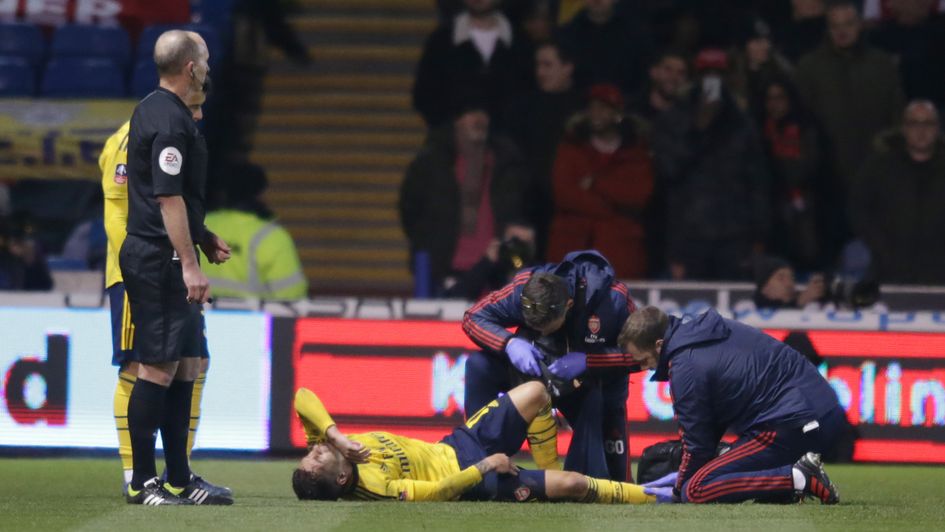 Lucas Torreira: Arsenal midfielder broke his ankle in the FA Cup at Portsmouth