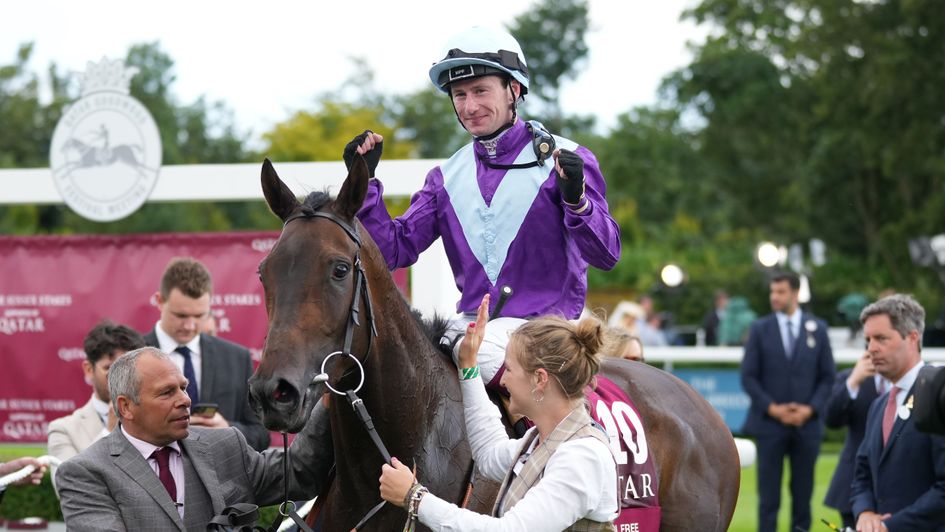 Oisin Murphy celebrates on Alcohol Free