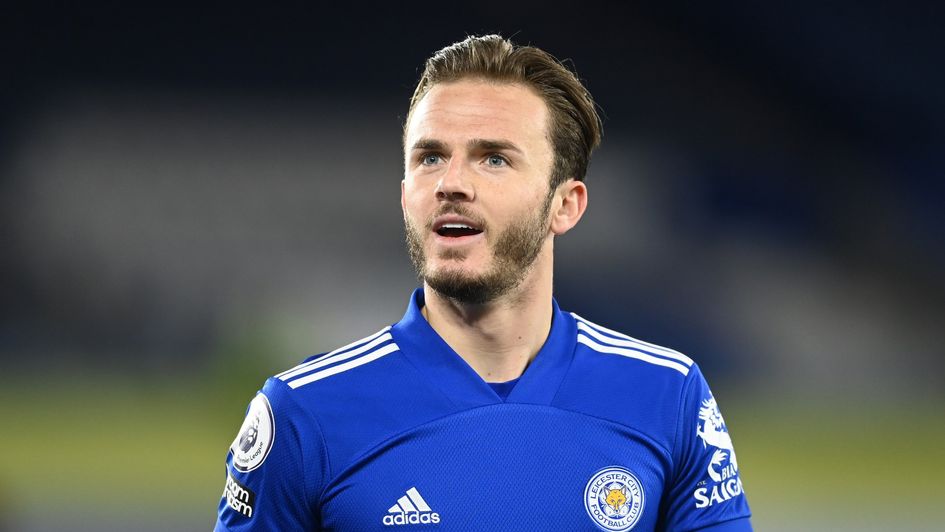 James Maddison netted his first goal in 23 appearances for Leicester