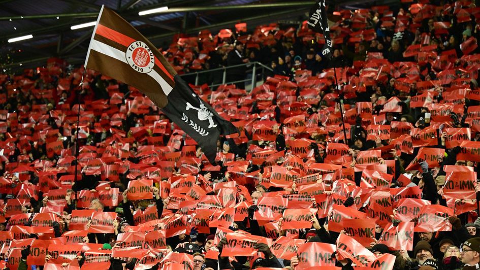 St. Pauli's silent protest against proposed stricter football security measures