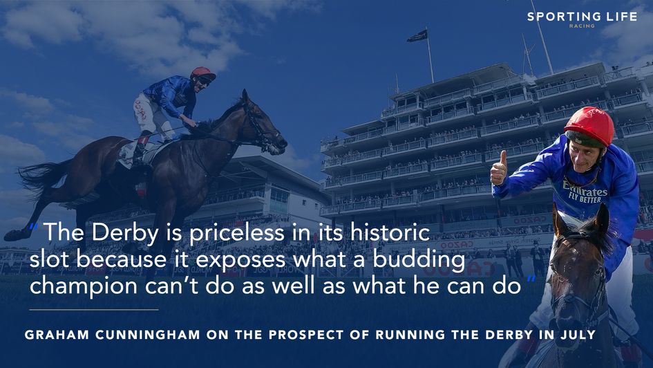 GC on the prospect of a July Derby