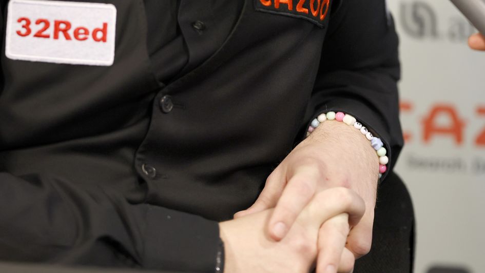 Mark Allen's lucky charm helped him ease into the last eight