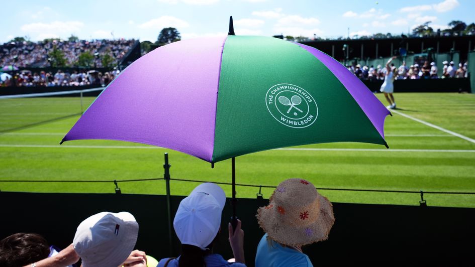 Day two at Wimbledon
