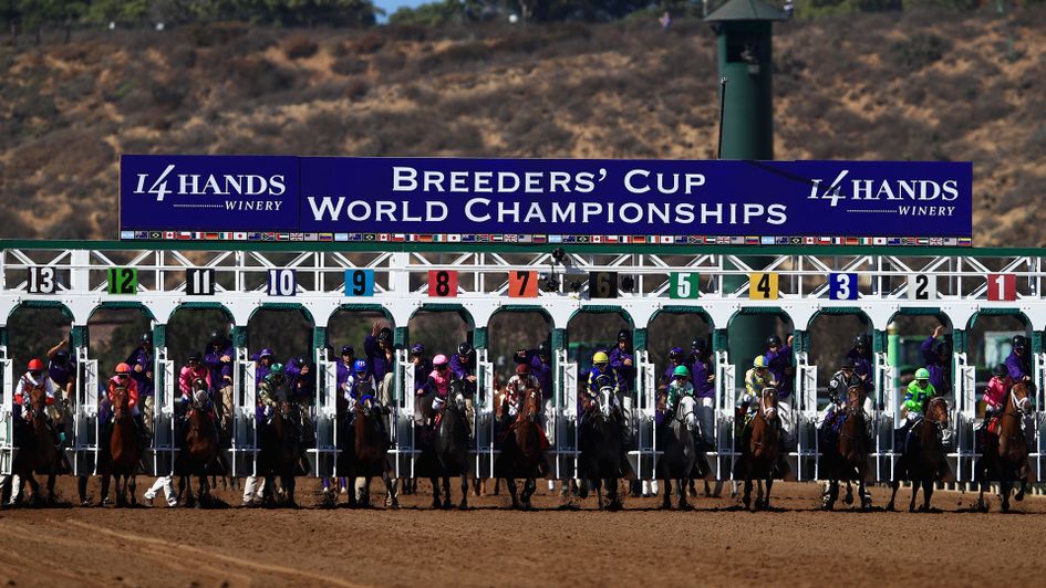 Breeders' Cup action from Del Mar