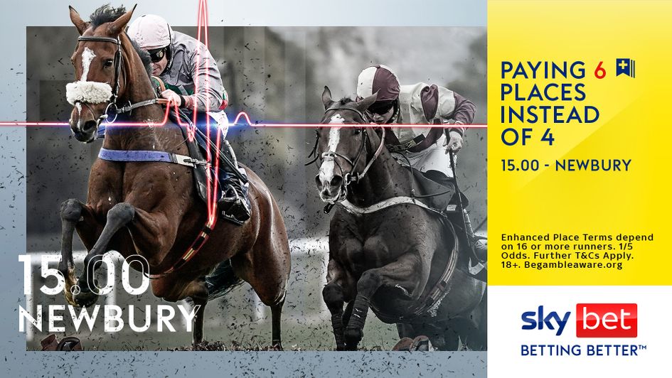 Sky Bet paying SIX places in the Newbury feature (3.00)