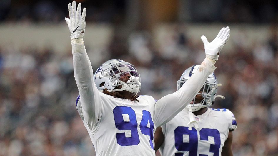 Randy Gregory of the Dallas Cowboys