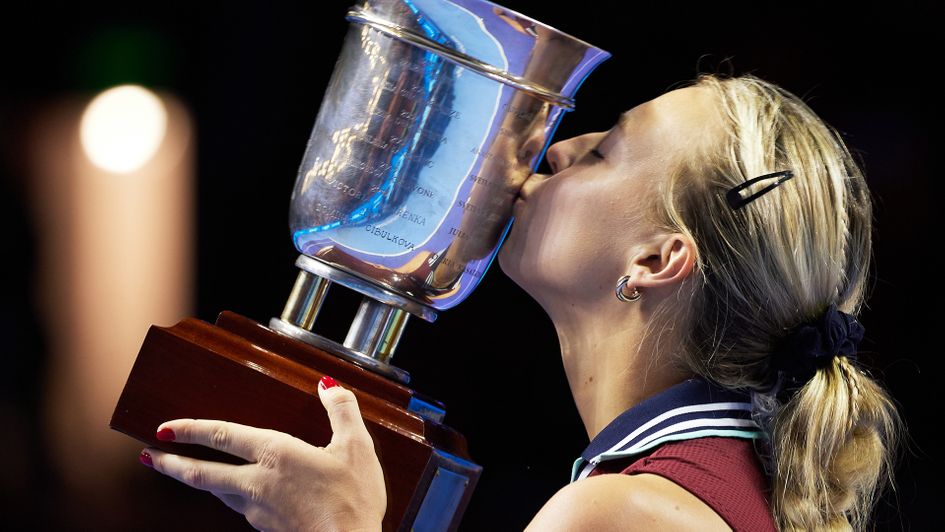 Anett Kontaveit won the Kremlin Cup