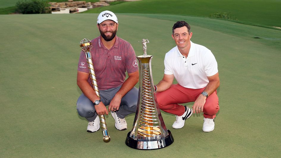 Jon Rahm and Rory McIlroy