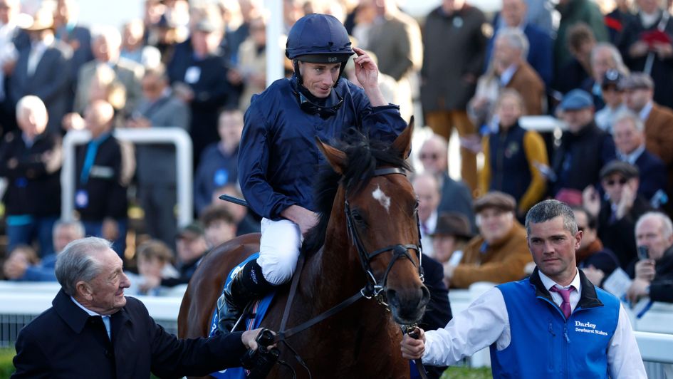 Ryan Moore returns in triumph aboard City Of Troy